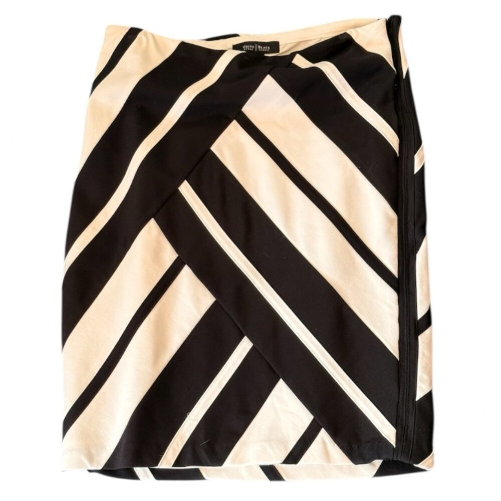 WHBM Patterned Pencil Skirt Workwear Size S